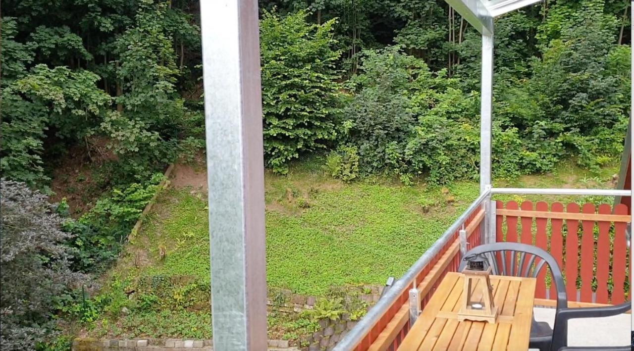 Fewo Mit Balkon Direkt Am Wald Und Wanderweg Ruhe Pur 2 Og Бад-Закса Экстерьер фото